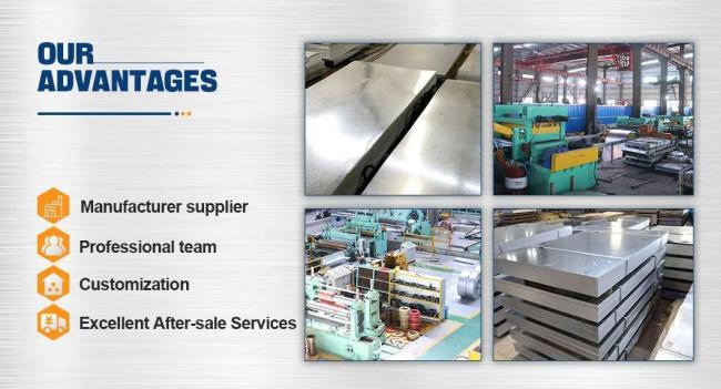 Coated Dx51 Cold Rolled/Hot Dipped Metals Iron Galvanized Steel Sheet/Plate