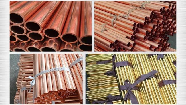 Copper Tube Brass Pipe 1/4′′ 1/2′′ Inch ASTM B280 Air Conditioner and Refrigerator Copper Pipe in Roll