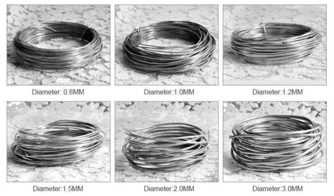 MIG/TIG Aluminum Alloy Welding Wire Er4043 Er5356 Welding Wire 0.8mm 0.9mm 1.0mm 1.2mm