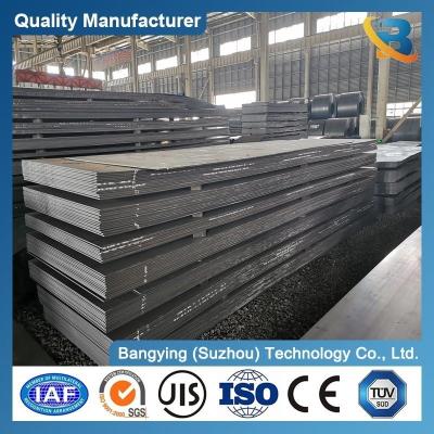 Chine Q195 Q215 Q235 Q345A Q345b Q345r Q550b Mild Ms Plaque d'acier au carbone de fer brut Plaque laminée à chaud à vendre