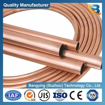 China Tubo de cobre de 14 mm espesor de pared personalizado 0,3 mm-20 mm tubo de guía de ondas de cobre bronce en venta