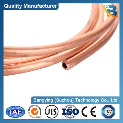 China Tubos retos de cobre macio para sistemas de água e ar condicionado Espessura da parede 0,3 mm-20 mm à venda