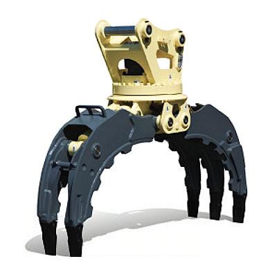 China 10 - 25 Ton Excavator Hydraulic Grapple Kobelco SK250 SK260 Forestry Machinery for sale