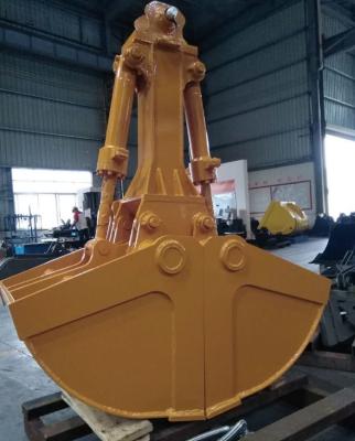 China EC55 EC140 EC210 Excavator Manual Clamshell Bucket For Mining for sale