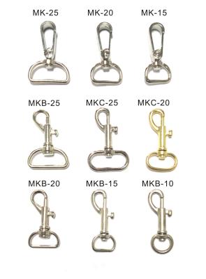 China Aluminum / Copper Heavy Duty Carabiner Clips Lobster Hook Free Sample for sale