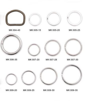 China Casting Lanyard Parts Round Ring Stainless Steel Environmental Protection for sale