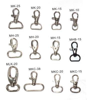 China Alloy / Iron Crocodile Clips Lanyard Components Professional For ID Card for sale