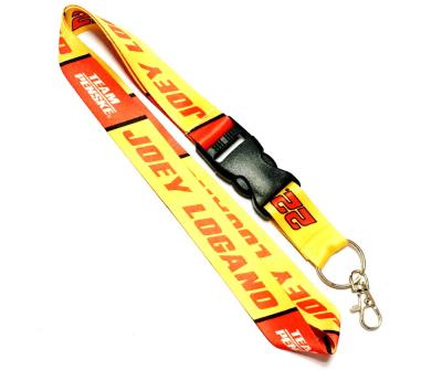 China Trol Shell Trademark Dye Sublimation Lanyards With Easily Match Color , Polyester Material for sale