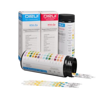 China Chemical Reaction Urine Analysis Test Strips 50/100/200 Pieces/bottle en venta