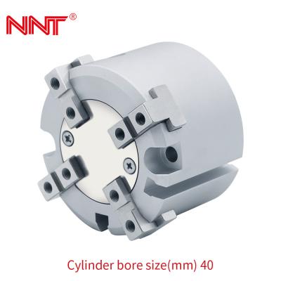 中国 銀製の4顎の空気のグリッパー、MHS空気クランプ シリンダー 販売のため