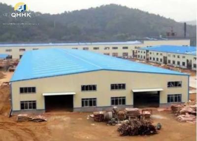 China Industrial Fabricated Steel Structure Factory Building Construction for sale