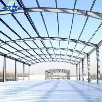 China Galvanized Prefab Airplane Hangar Q355b Rolling Metal Door H Section for sale