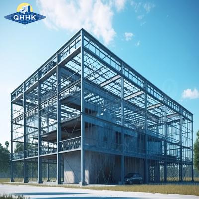 China High Span Q235 Modular High Rise Construction Modern Steel Structure Hotel for sale