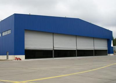 China Faster Construction Prefab Steel Hangar Q355B Customized Large Span Building for sale