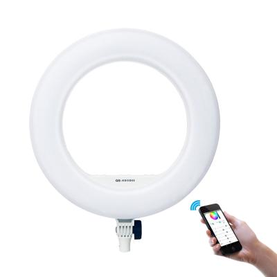 China AX-480D Beauty Live Photo Led Ring Light 18 Inch 9990K With Phone Holder for sale