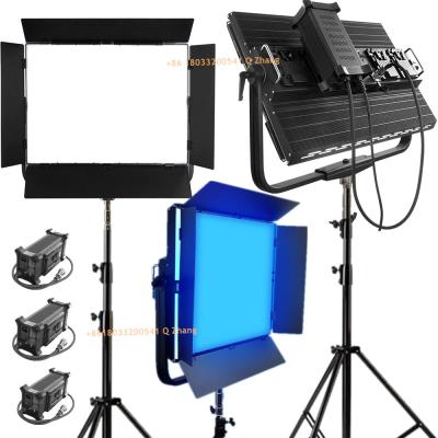 China No fan design 500w GL-5000C RGB Profesional Movie Studio Portable film production Led Video Light Panel Video Lighting en venta