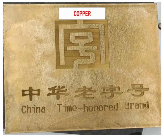 High Power Metal Engraving Large Size Stainless Steel Name Plate Etching Machine