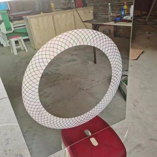 Lklazee Sand Blasting Laser Machine Mirror Design Sandblasting Laser Machine Glass Mirror Laser Sandblast Machine