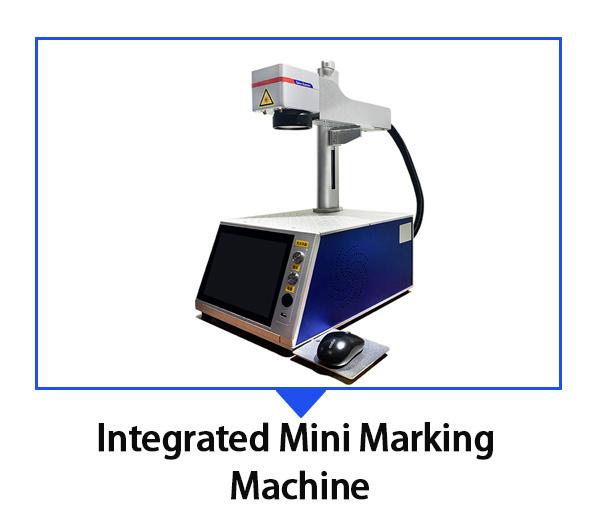 High Speed 3D Dynamic Focusing Desktop Fiber Laser Marking Machine Metal and Nonmetal Laser Engraving Logo Machine