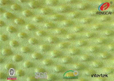 China Anchura libre del material el 170CM de la manta de Microplush del bebé de la tela de la felpa del AZO Minky en venta