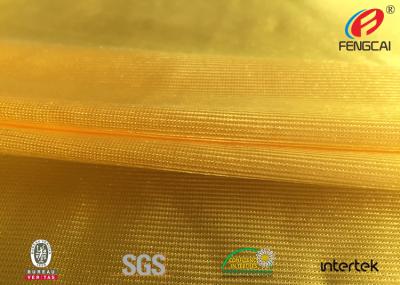 Chine Le polyester de vêtement brillent le tissu, tissu léger de polyester pour des vêtements de sport à vendre
