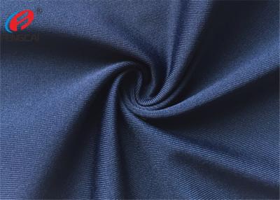 China Tela polivinílica estupenda cepillada lado 10% de la tela elástica una de la manera de Spandex 4 del poliéster del 90% en venta