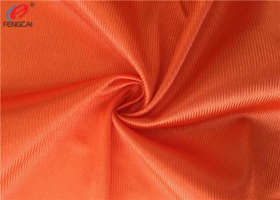 China Warp Knitted Polyester Tricot Dazzle Fabric , Basketball Uniform Poly Tricot Fabric for sale