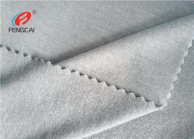 中国 伸縮性があるTシャツのよこ糸によって編まれる生地の四方伸張の綿95%形態上の5%のスパンデックス 販売のため