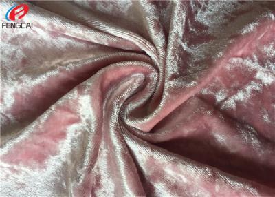 Chine Tissu de velours de Spandex de polyester de tissu de velours de la Corée de velours de glace pour les textiles à la maison à vendre