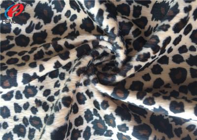 China 100% Polyester Velvet Fabric / Animal Printed Faux Velvet Fabric All Colour Available for sale