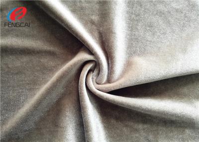 Chine 4 tissu coréen de velours de tissu de velours de Spandex de velours du bout droit KS de manière pour le vêtement à vendre