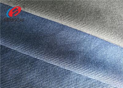 China Thick Polyester Spandex Twill Fabric , School Uniform Fine Knit Fabric for sale