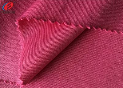 China Super Soft 100 Polyester Tricot Plain Fabric / Mercerized Cloth Poly Tricot Fabric for sale