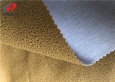 Chine Tissu d'ouatine balayé par polyester, conception imprimée de mode de tissu de tapisserie d'ameublement de velours à vendre