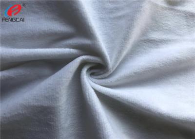 China Micro Velboa Toy Fabric , Polyester Velvet Fabric , White Colour Plush Fabric For Upholstery for sale
