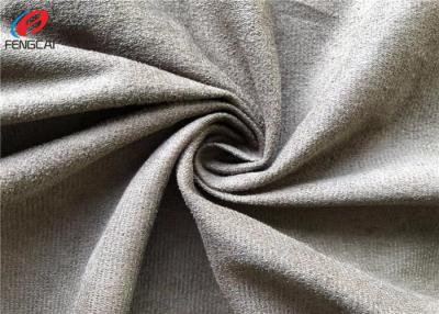 China 100% Polyester Brushed Faux Micro Suede Polyester Fabric Leather Upholstery Fabric for sale
