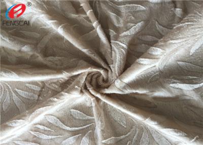 Chine Tissu de tapisserie d'ameublement écrasé de relief par fleur de velours de sofa de tissu de velours pour le textile à la maison à vendre