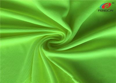 China 100% Polyester Honeycomb Bird Eye Fluorescent Mesh Sport Coolmax Fabric For Sport Wear for sale