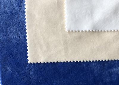 Chine tissu de peluche de Crystal Velboa Plush Fabric Minky de la couverture 75D pour le jouet à vendre