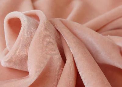 China A malha do Spandex do poliéster esmagou a tela de veludo de Ks para o vestuário da saia à venda