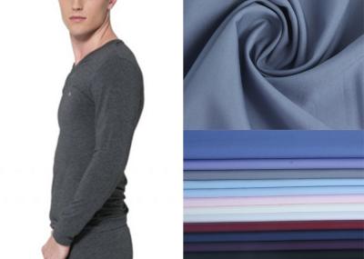 Chine Tissu tricoté de trame coloré fait sur commande de débardeur simple modal du Spandex 90% de 10% à vendre