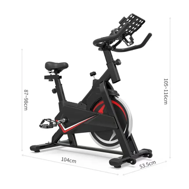 Magnetic Body Fit Belt Transmission High Carbon Steel Exercise Bike Bicycle Gym Bicycle Exercise Bike