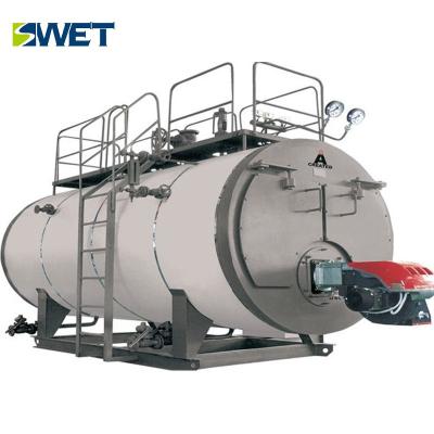 China PLC Control Fire Tube LPG Gas Diesel Steam Boiler 6t/H for sale