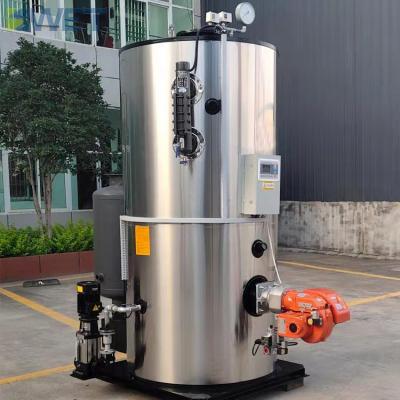 Chine chaudière à vapeur verticale industrielle de la chaudière à vapeur 500kg/H 1.5kw 30m3/H à vendre