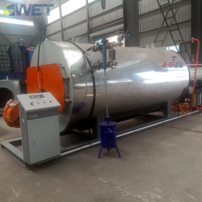 Chine 10 chaudière à vapeur à mazout diesel de gaz de PLC de chaudière à vapeur de la barre 4000kg/H à vendre