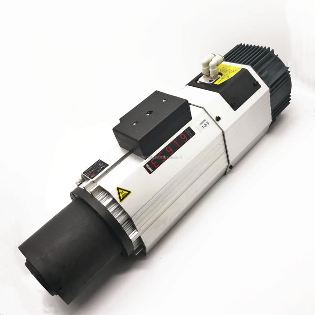 DECI ISO30 24000RPM 9KW ATC spindle CNC machine woodworking high precision air cooling spindle motor ES929