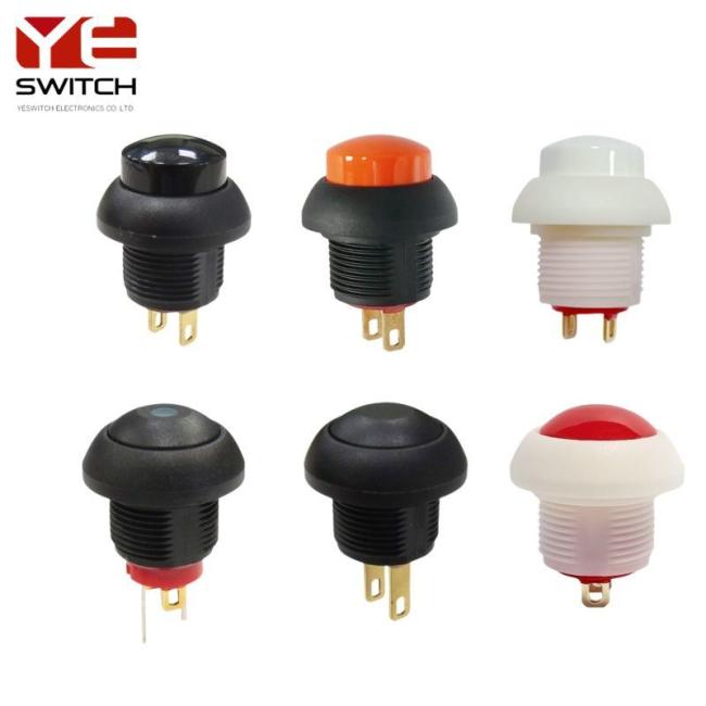 12mm Sub-Miniature Waterproof Momentary Push Button Switch