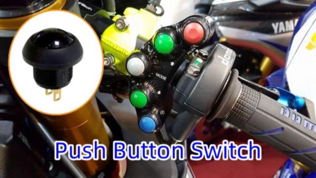 12mm Sub-Miniature Waterproof Momentary Push Button Switch