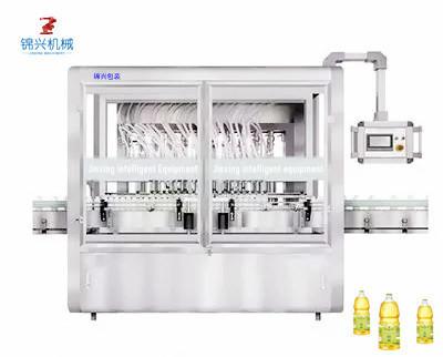 China 10 Nozzle Soy Sauce Filling Machine 60BPM Automatic Condiment Linear Liquid Filling Machine for sale