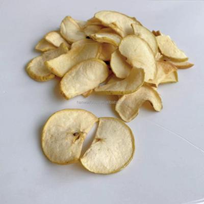 China Semi Soft Fried Apple Slices Broccoli Dried Apple Chips Maltose Syrup for sale